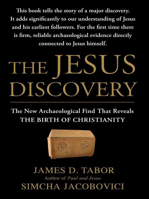 Title details for The Jesus Discovery by James D. Tabor - Wait list